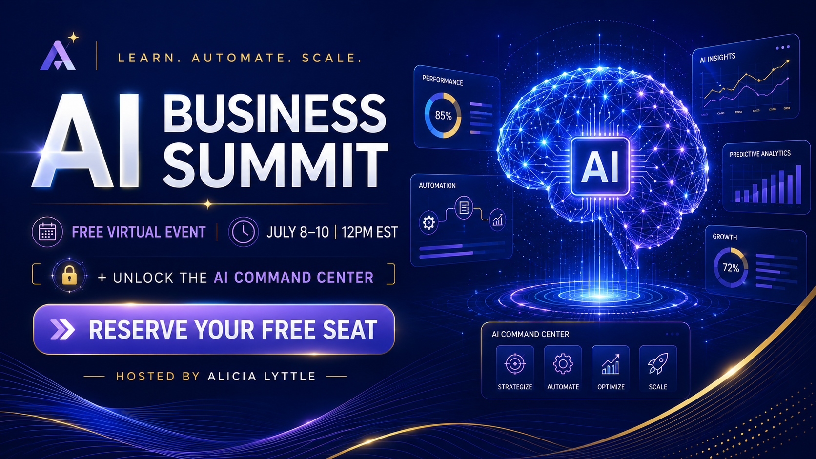 AI Business Summit promotional banner